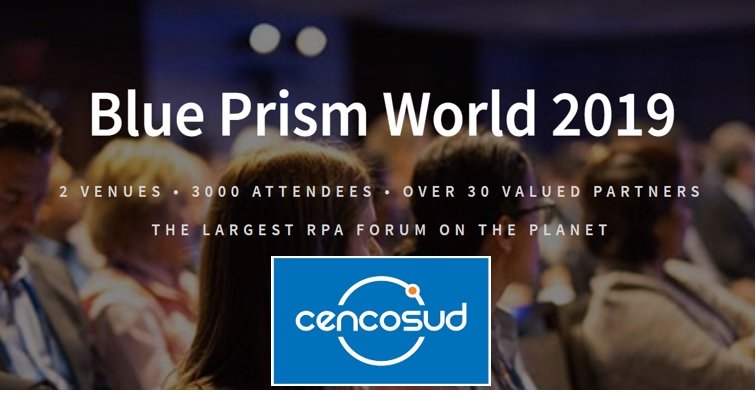 CENCOSUD finalista de los Blue Prism RPA Excellence Awards 2019